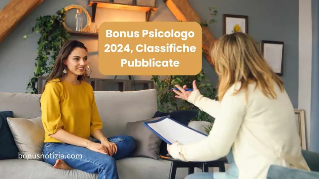 Bonus Psicologo 2024: Classifiche Pubblicate