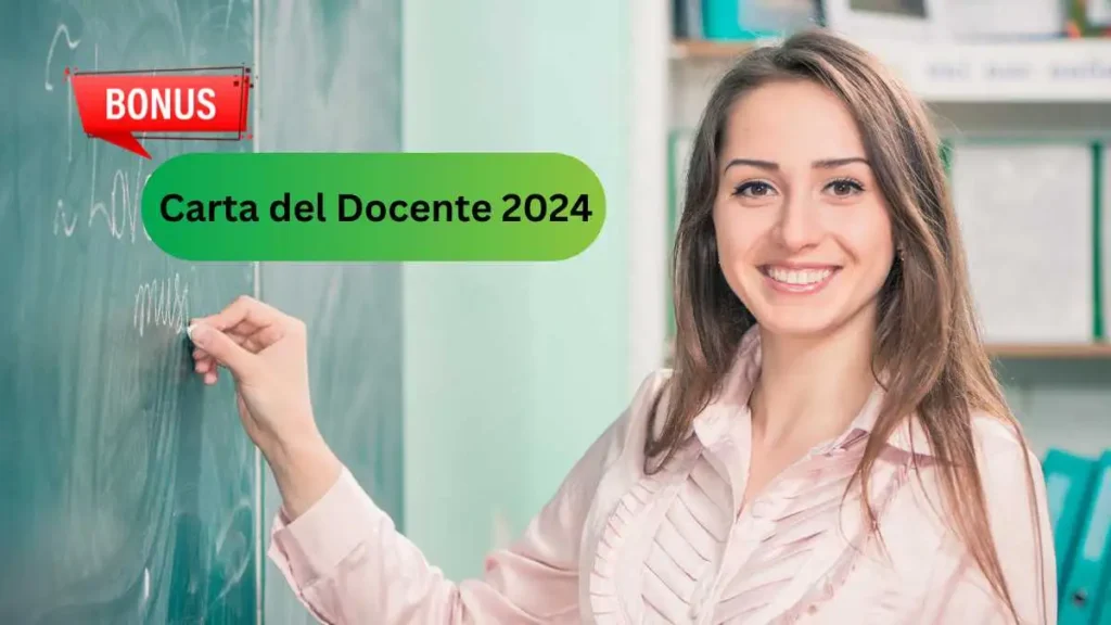 Carta del Docente 2024: Come Richiedere il Bonus da 500 Euro